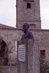 Busto de Diego de Losada, fundador de Caracas, en Rionegro del Puente